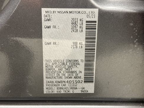 Used 2023 Nissan Altima 2.5 SV AWD/4WD image 11