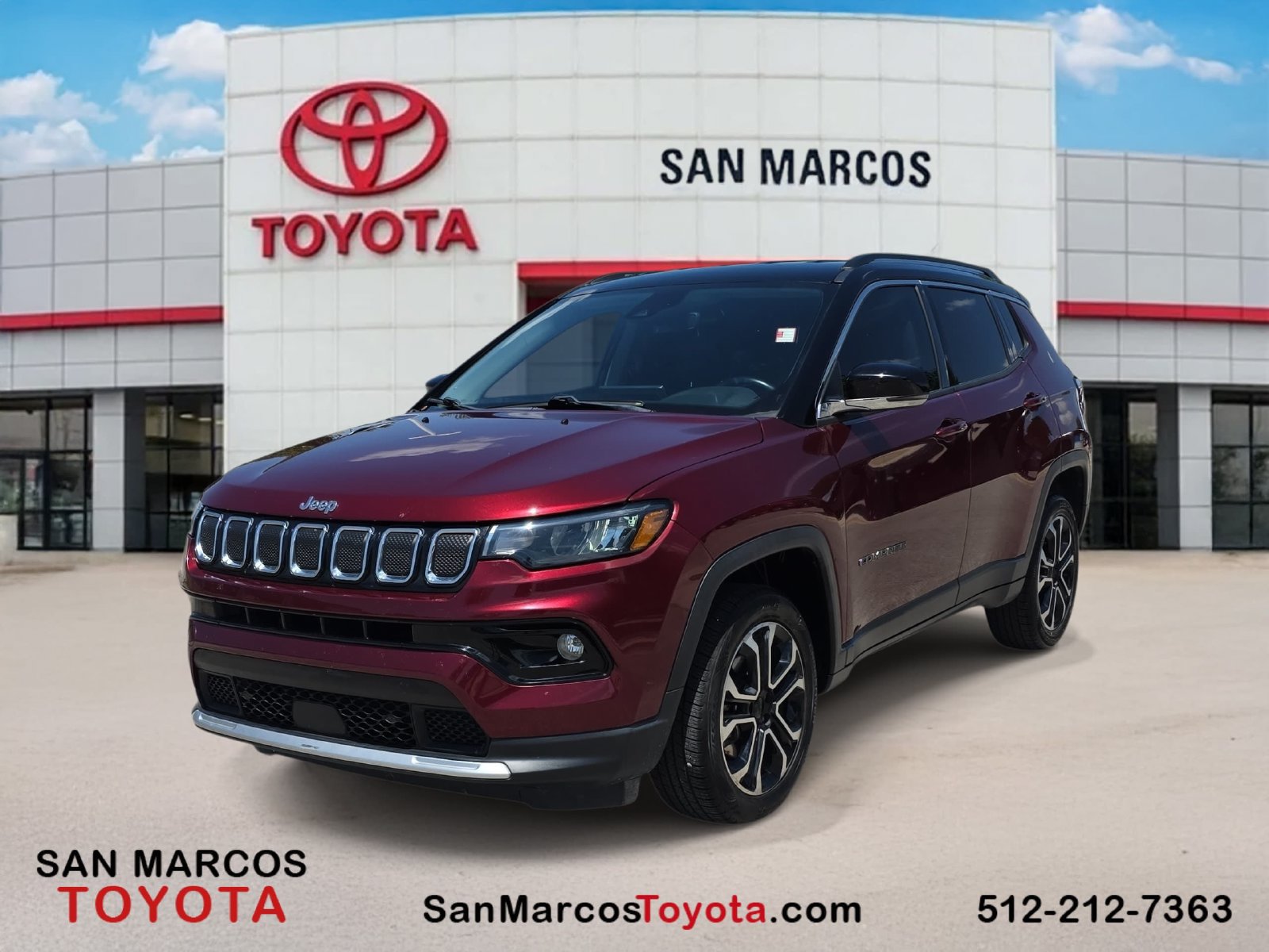 Used 2022 Jeep Compass Limited AWD/4WD image 1