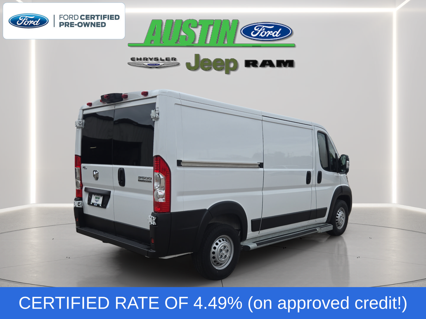 Used 2025 RAM ProMaster 2500 w/ U-Haul Equipment Group FWD image 5