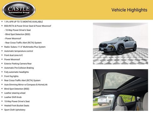 Used 2025 Subaru Crosstrek 2.5i Sport AWD/4WD image 4