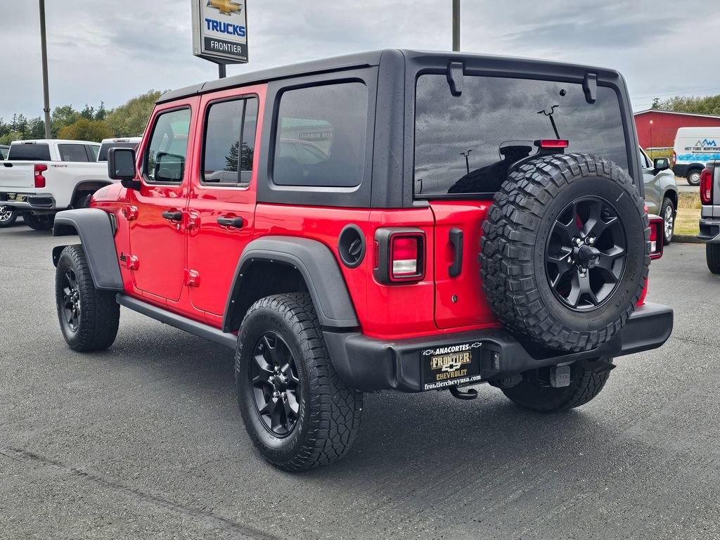 Used 2021 Jeep Wrangler Unlimited Sport AWD/4WD image 5