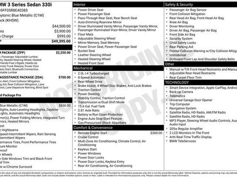 Certified 2024 BMW 330i Sedan w/ Premium Package RWD image 45