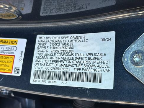 Used 2024 Honda Accord EX-L image 31
