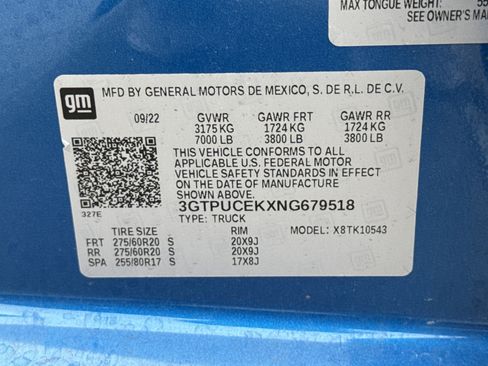 Used 2022 GMC Sierra 1500 Elevation image 34