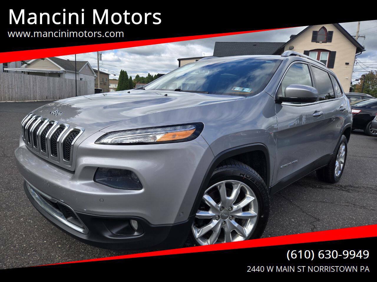 Used 2015 Jeep Cherokee Limited w/ Technology Group AWD/4WD image 1