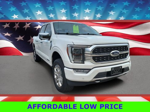 Used 2021 Ford F150 Platinum w/ Equipment Group 701A High image 1