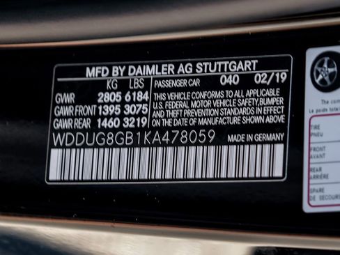 Used 2019 Mercedes-Benz S 560 4MATIC Sedan image 61
