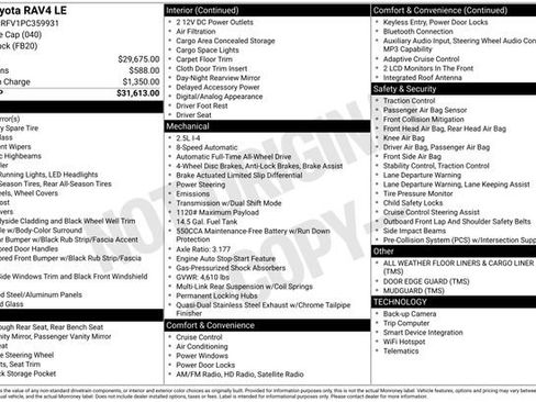Used 2023 Toyota RAV4 LE image 13
