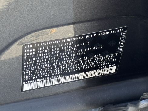 Certified 2025 Volkswagen Tiguan S AWD/4WD image 35