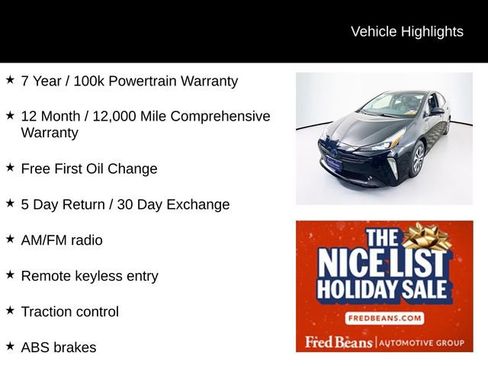 Used 2019 Toyota Prius XLE image 3