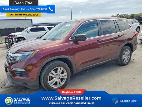 Used 2018 Honda Pilot LX image 1