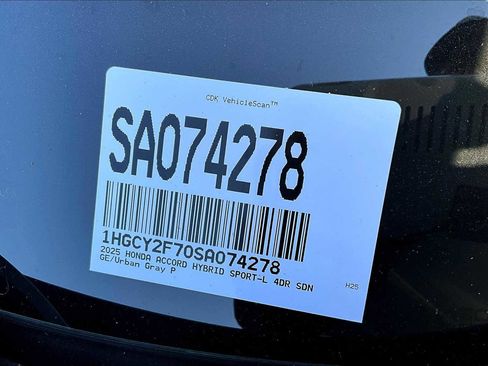 New 2025 Honda Accord Sport image 18