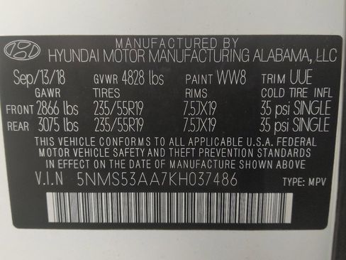 Used 2019 Hyundai Santa Fe FWD image 33