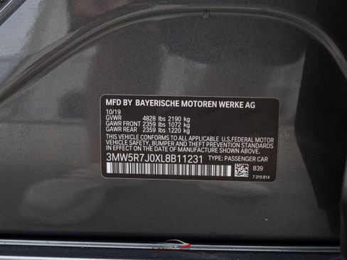 Used 2020 BMW 330i xDrive Sedan w/ M Sport Package AWD/4WD image 53