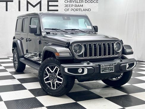 New 2025 Jeep Wrangler Unlimited Sahara w/ Safety Group AWD/4WD image 1