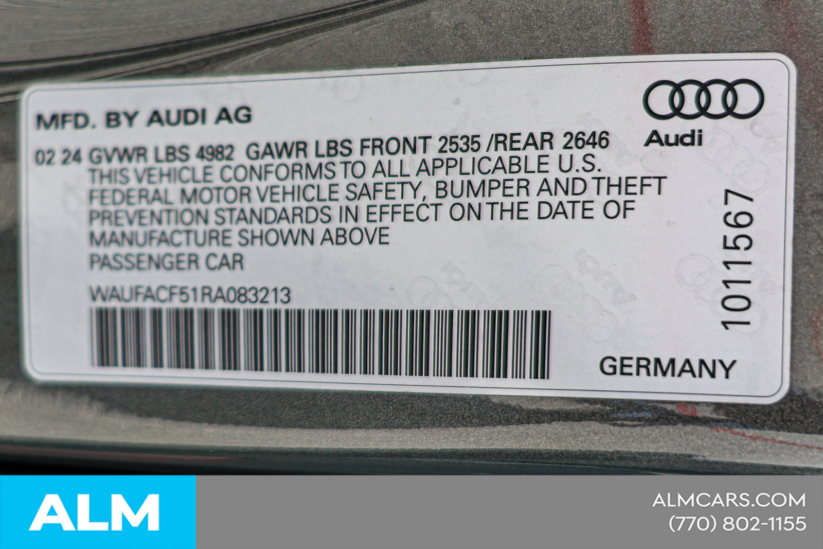 Used 2024 Audi A5 2.0T Premium Plus AWD/4WD image 47