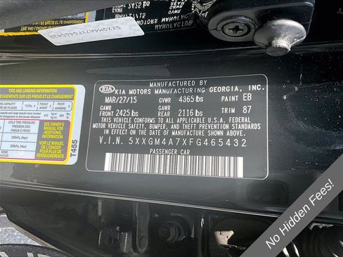 Used 2015 Kia Optima LX FWD image 19