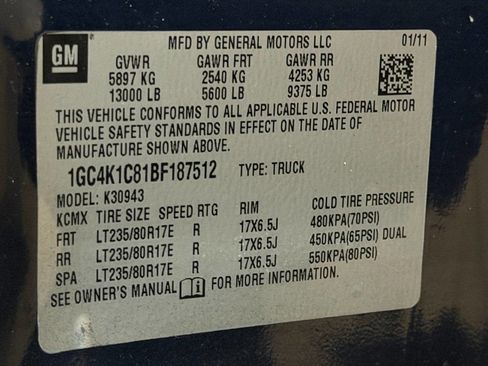 Used 2011 Chevrolet Silverado 3500 LTZ w/ LTZ Plus Package image 41