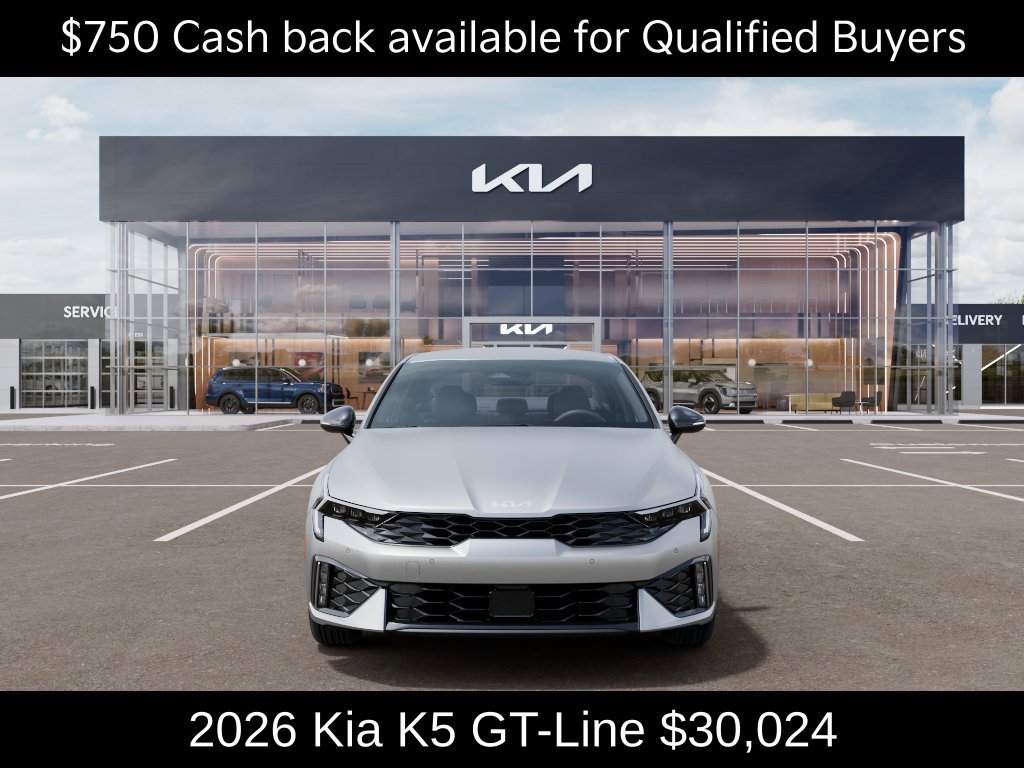 New 2026 Kia K5 GT-Line w/ GT-Line Red Interior Package AWD/4WD image 3
