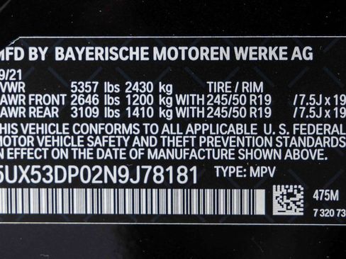 Used 2022 BMW X3 xDrive30i w/ Convenience Package image 33
