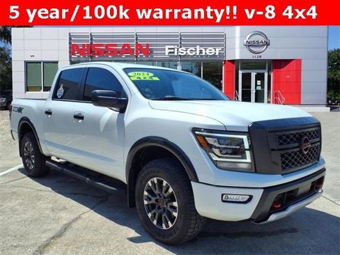 Certified 2024 Nissan Titan PRO-4X w/ Off Road Protection Package image 1