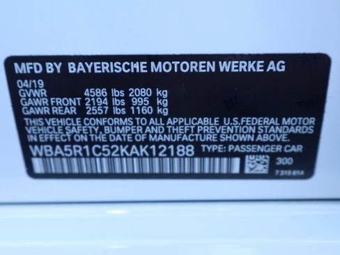 Used 2019 BMW 330i Sedan w/ M Sport Package RWD image 47