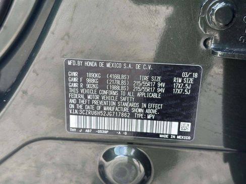 Used 2018 Honda HR-V EX image 39