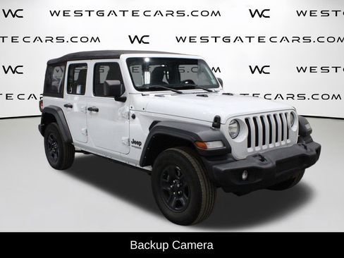 Used 2022 Jeep Wrangler Unlimited Sport image 2