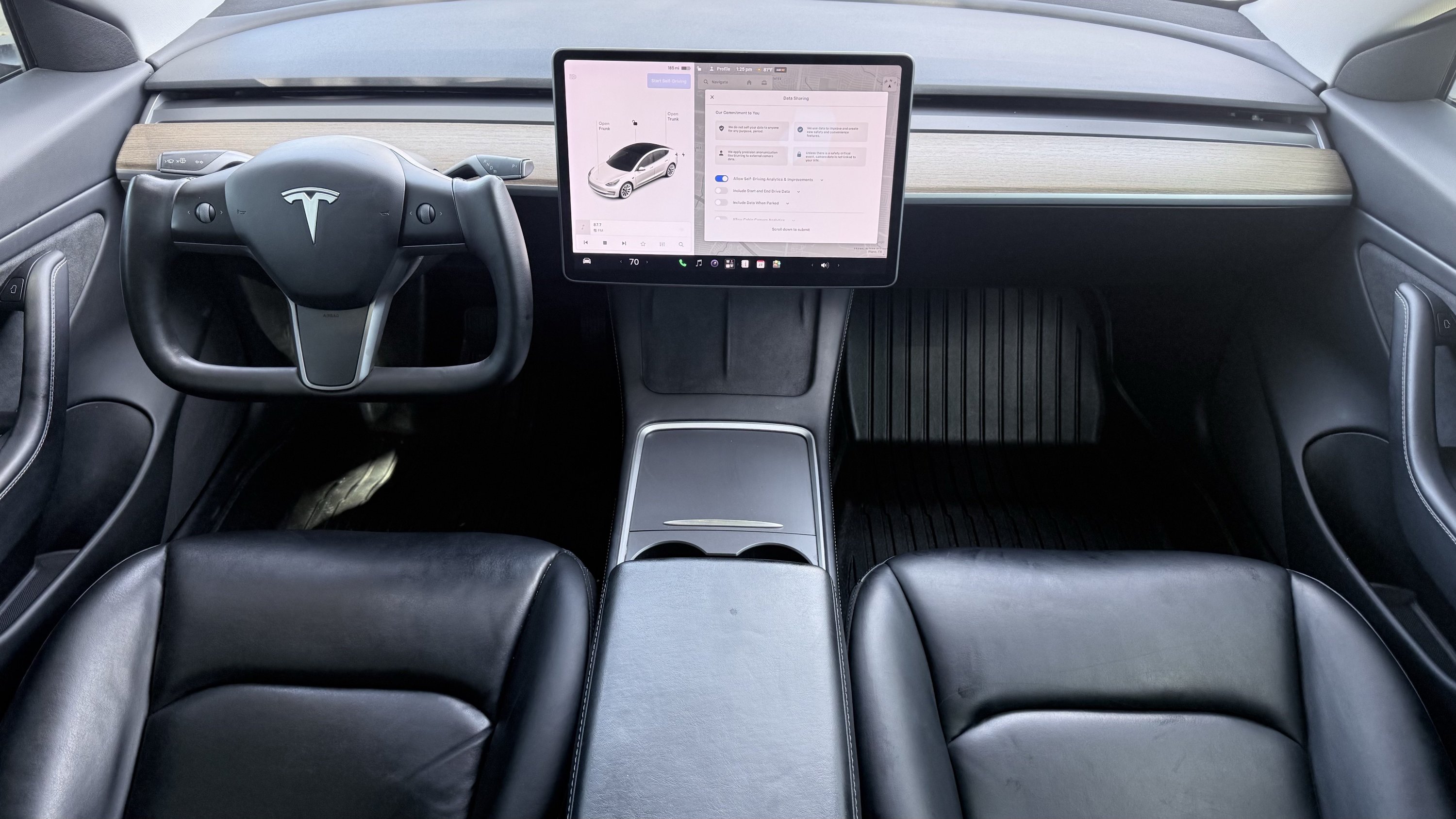 Used 2021 Tesla Model 3 Long Range AWD/4WD image 2