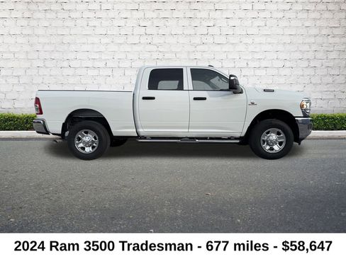 Used 2024 RAM 3500 Tradesman w/ Chrome Appearance Group image 2