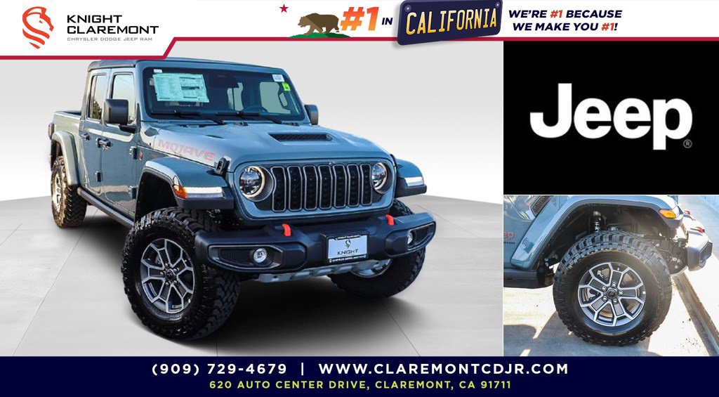 New 2026 Jeep Gladiator Mojave AWD/4WD 360° Tour