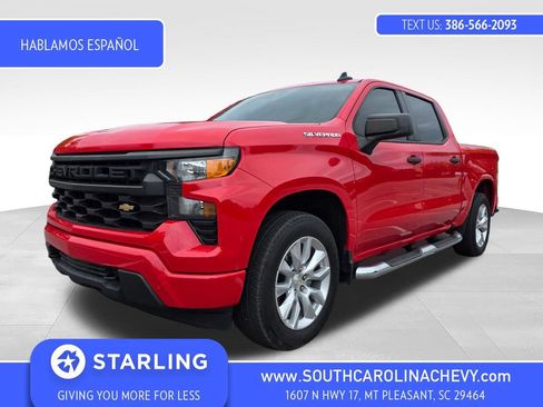 Used 2022 Chevrolet Silverado 1500 Custom RWD image 1