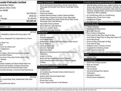 Used 2024 Hyundai Palisade Limited FWD image 32