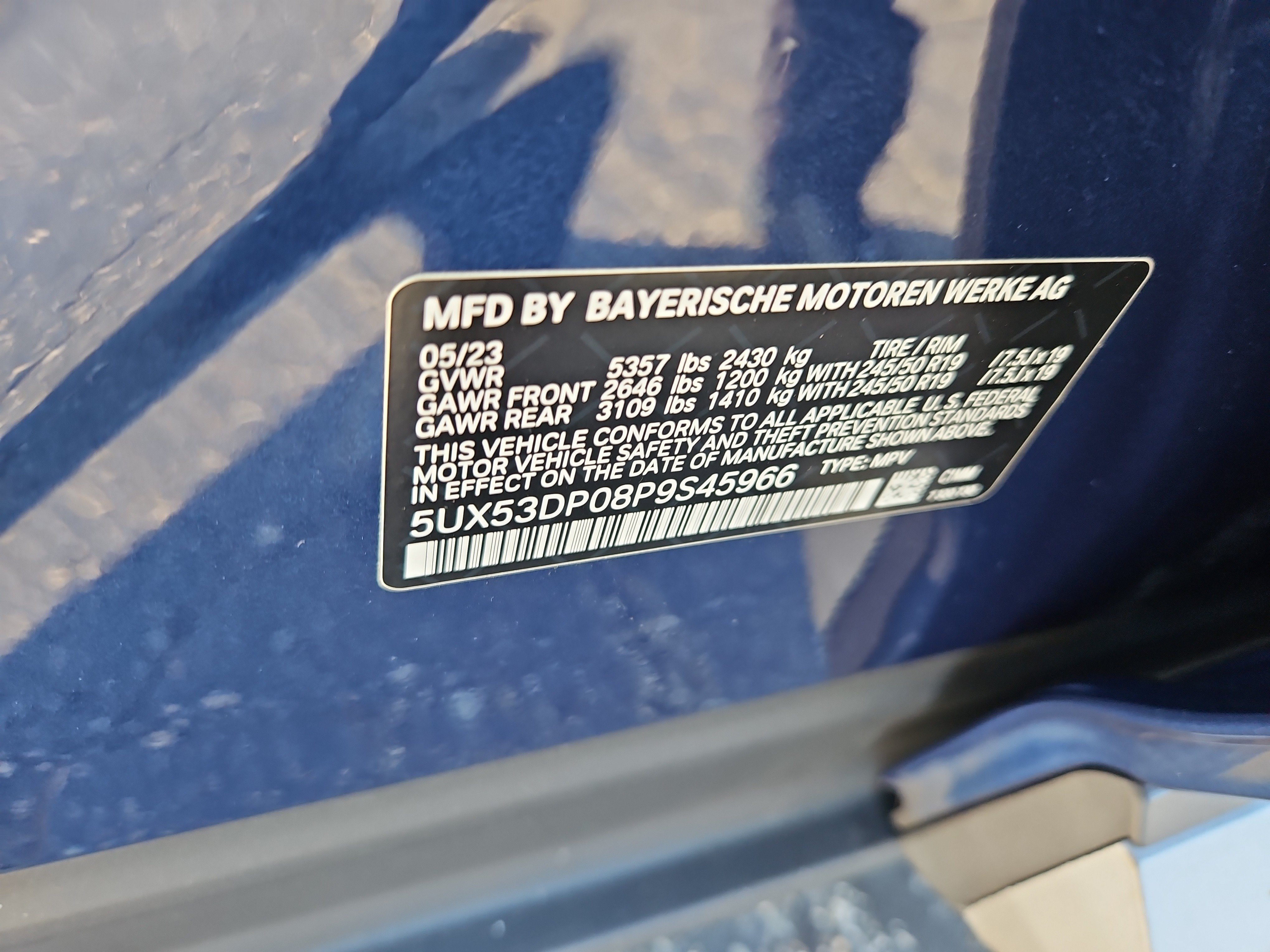 Used 2023 BMW X3 xDrive30i w/ Premium Package AWD/4WD image 7