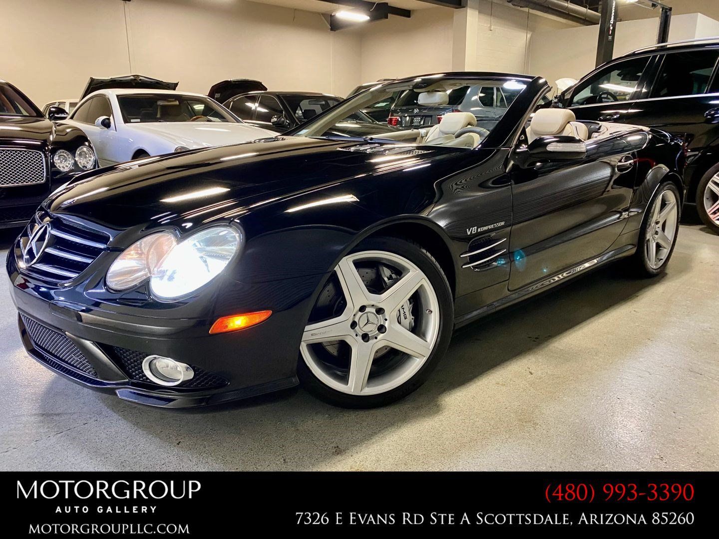 Used 2007 Mercedes-Benz SL 55 AMG image 1