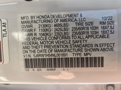 Used 2022 Honda CR-V EX image 27