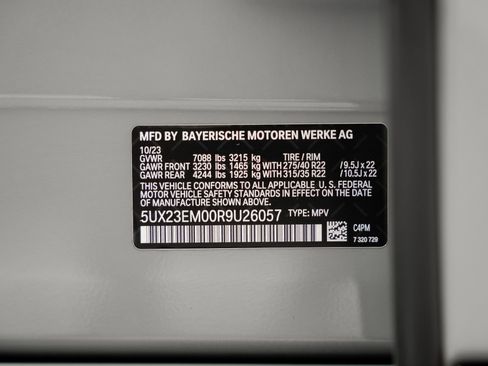 Used 2024 BMW X7 xDrive40i w/ Executive Package AWD/4WD image 59