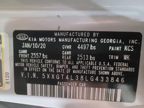 Used 2020 Kia Optima LX FWD image 33