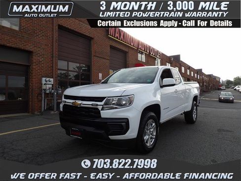 Used 2021 Chevrolet Colorado LT w/ Fleet Safety Package image 1