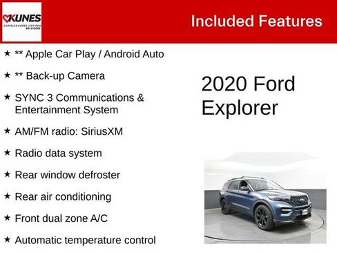 Used 2020 Ford Explorer ST w/ ST Street Pack AWD/4WD image 3