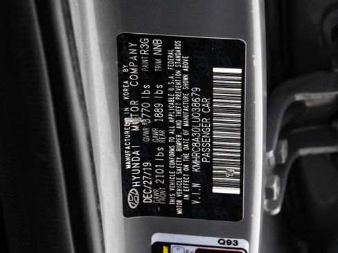 Used 2020 Hyundai Venue SEL w/ Convenience Package FWD image 61