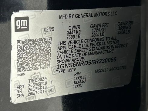 Used 2025 Chevrolet Tahoe LT AWD/4WD image 41