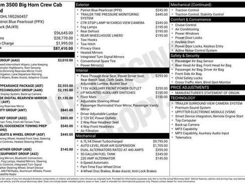 Used 2024 RAM 3500 Big Horn w/ Safety Group AWD/4WD image 1