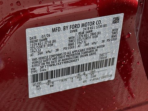 New 2026 Ford Maverick XLT w/ Equipment Group 301A AWD/4WD image 22