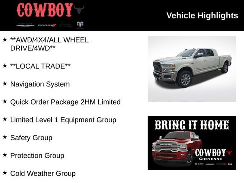 Used 2020 RAM 2500 Limited AWD/4WD image 2