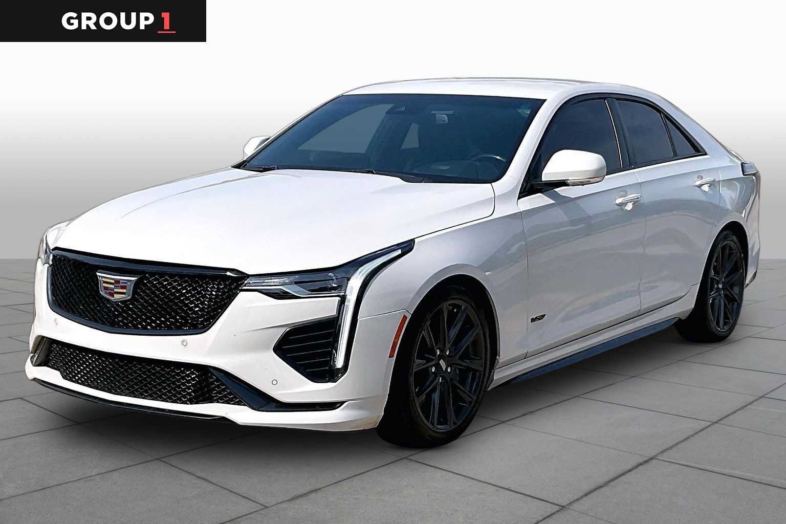 Used 2023 Cadillac CT4 V w/ Climate Package RWD image 1