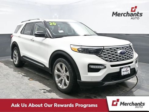 Used 2020 Ford Explorer Platinum w/ Premium Technology Package image 1