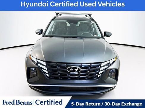 Certified 2022 Hyundai Tucson Blue AWD/4WD image 2