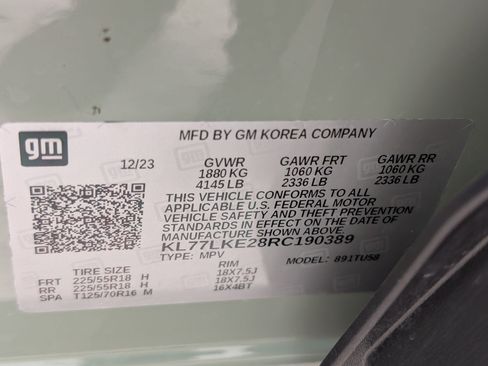 Used 2024 Chevrolet Trax ACTIV w/ Sunroof Package image 23