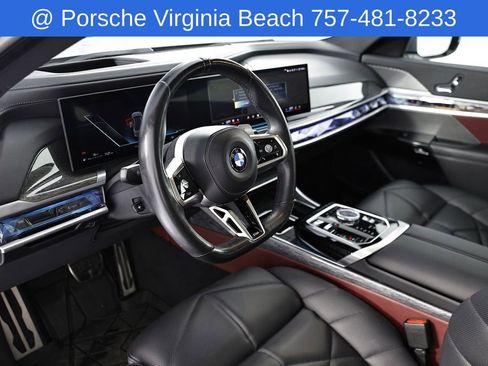 Used 2023 BMW 740i w/ Parking Assistance Package RWD image 4